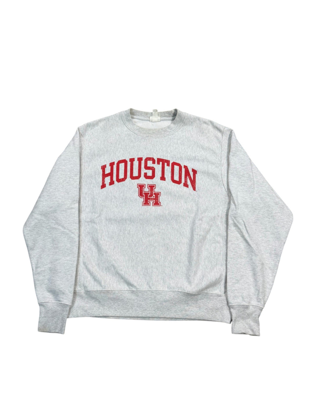 Vintage Champion Reverse Weave Houston Collegiate Graphic Sweatshirt Size Medium